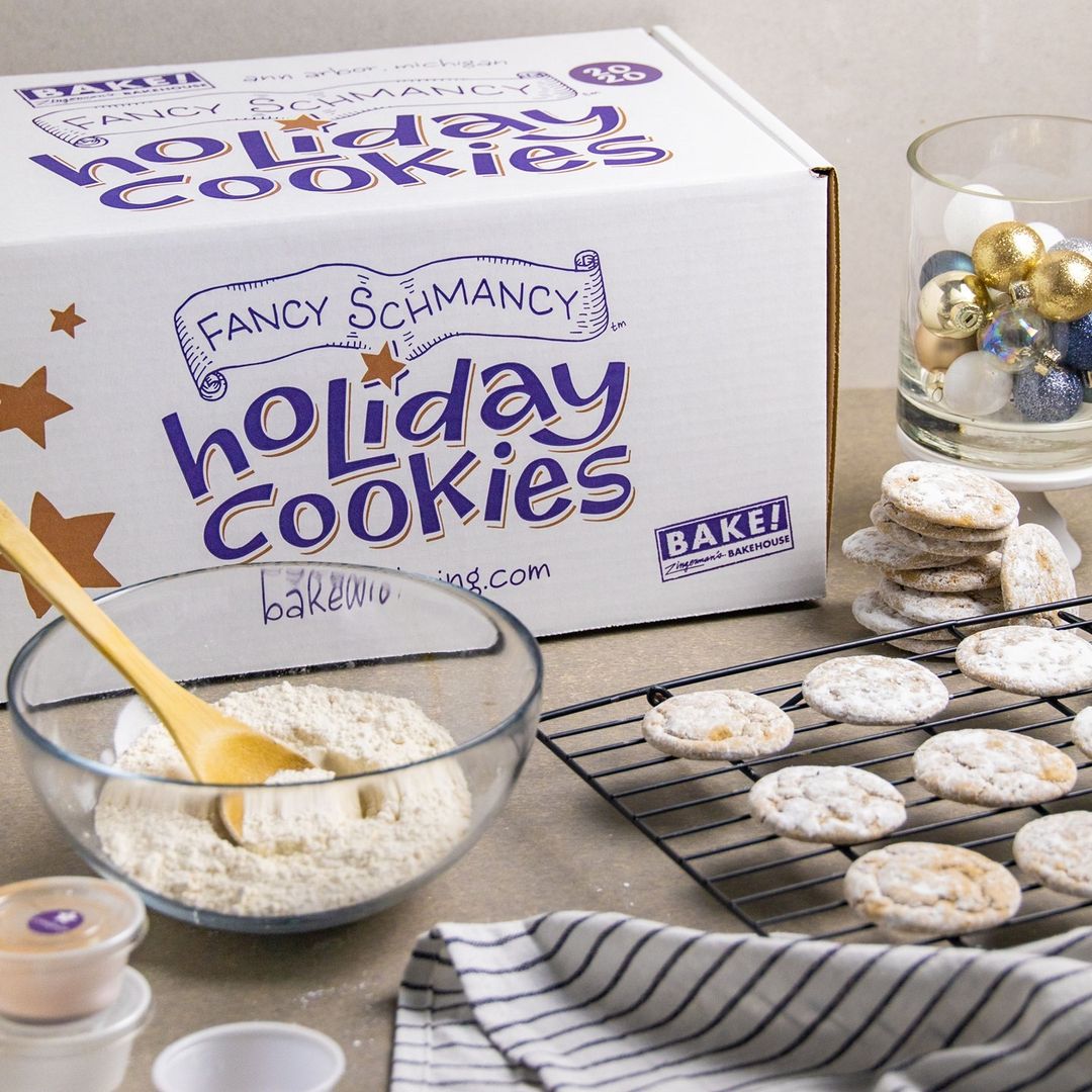 Fancy Schmancy Holiday Cookie Ingredient Kit Box