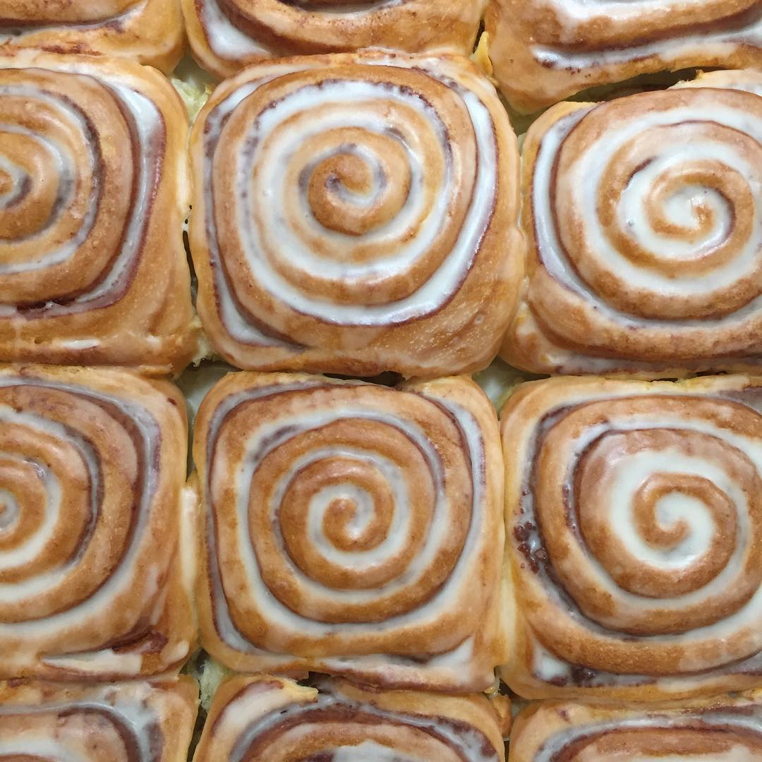 Cinnamon Rolls from Baking Classes