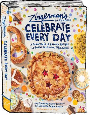 An illustrated version of the Zingerman's Celebrate Every Day cookbook cover